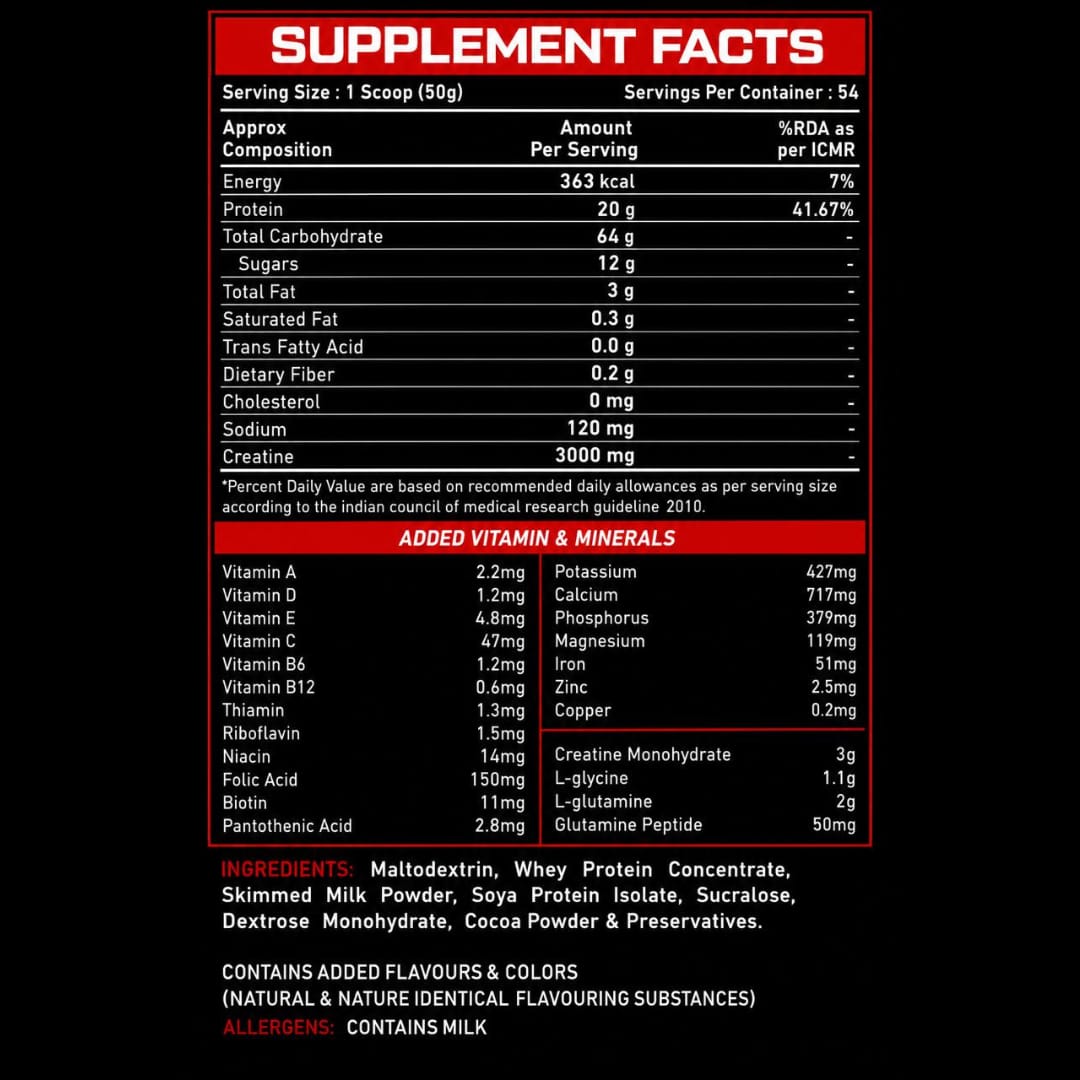 Ragnor Nutrition Massive Bulk